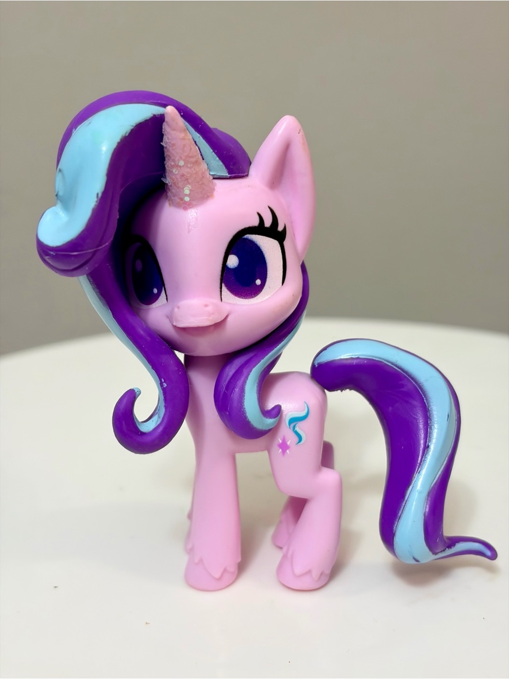 My Little Pony (2020) G4 “Starlight Glimmer”3” Vinyl Pony Figure/Hasbro/EUC